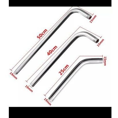 pipa tambahan perpanjangan shower mandi / shower pipe extension