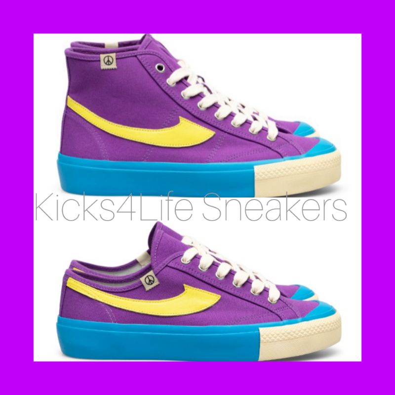 Sepatu Compass Gazelle High/low purple Haze