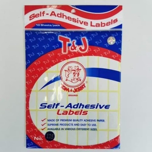 Label TJ nomor 125 / Label Tom Jerry No.125