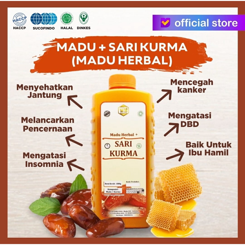 

Madu asli sari kurma