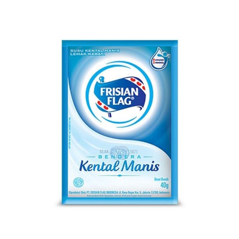 

FRISIAN FLAG Kental Manis Putih 6 x 40 g