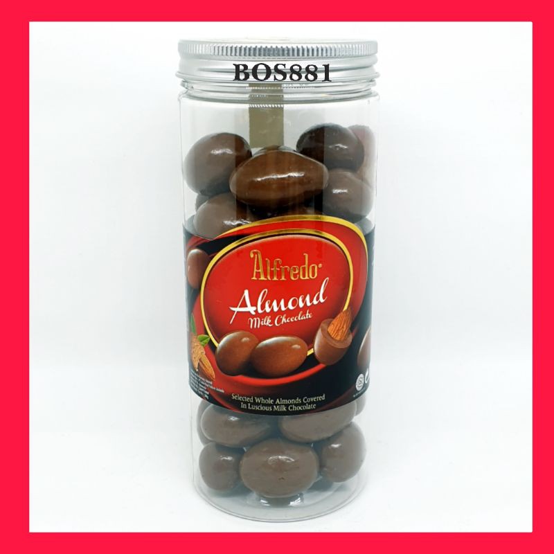 Alfredo Coklat Almond Milk Chocolate 280g