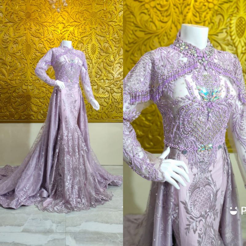 GAUN SLIM MEWAH PREMIUM//GAUN PENGANTIN TERBARU//GOWN MASA KINI