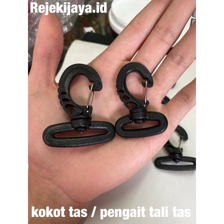 KOKOT TAS  UKURAN 3-4 CM  / PENGAIT TALI TAS 3-4 CM / KOKOT TALI TAS