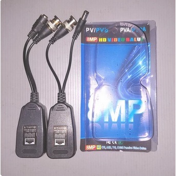 Poe Balun  Power Video dan Data  Video Balun HD 8 MP