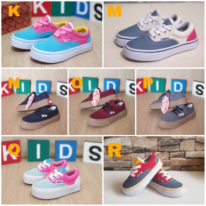 SEPATU ANAK VANS LAKI LAKI PEREMPUAN PREMIUM HIGH QUALITY SEPATU VANS ANAK LAKI LAKI SEPATU SEKOLAH