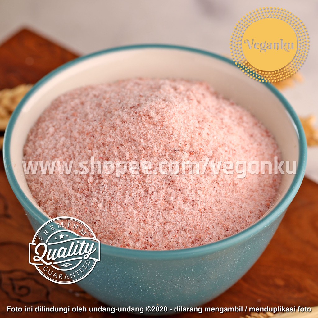 

Veganku - PINK SALT Himalayan Fine 1kg Garam Himalaya Natural
