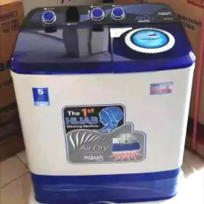 mesin cuci aqua Sanyo 8kg qw 850 garansi resmi