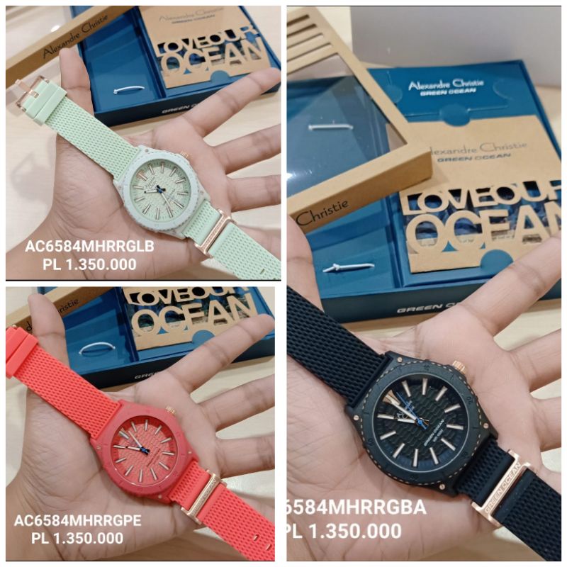 Jam Tangan Alexandre Christie Ac 6584 Original Garansi Resmi