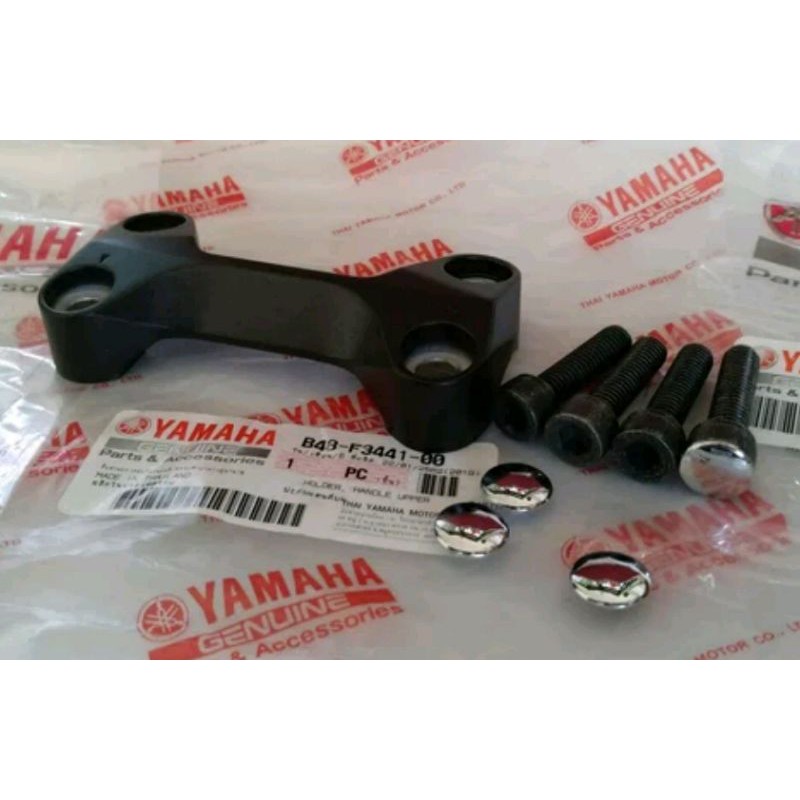 Raiser stang xabre ori set baut dan tutup pnp rx king