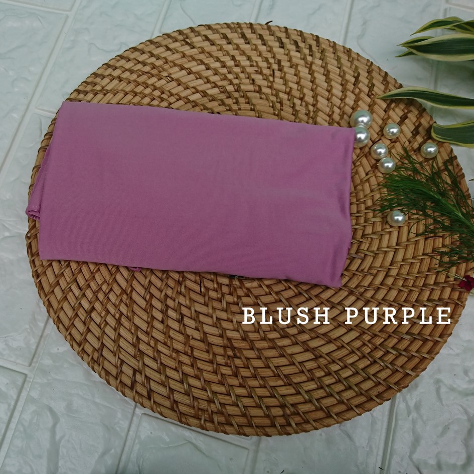 Jilbab Jersey Hijab Instan Bergo Antem Kerudung Pet Anti Tembem original-blush purple