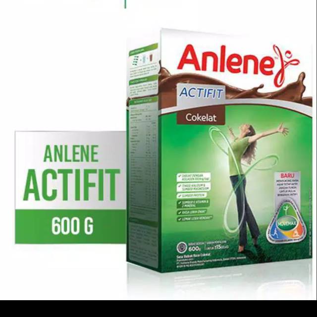 

Anlene Actifit Cokelat 600gr - Susu Bubuk - Susu Nutrisi Tulang, Sendi dan Otot