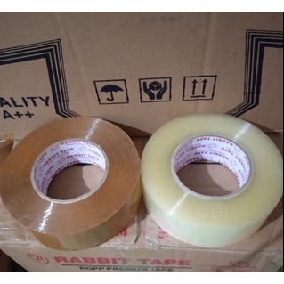 

Lakban 2 inch x 500 Yard / Lakban 45mm 500Yard 300m / Kualitas Lakban Daimaru, Rabbit Tape, Terbaik!