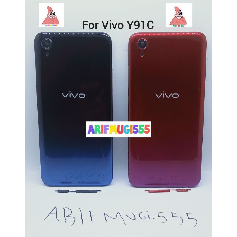 Back door Backcover Tutup Belakang Vivo Y91C Original