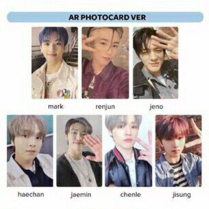 [READY STOCK] NCT DREAM Hot Sauce Unofficial Photocard AR PHOTOCARD VER