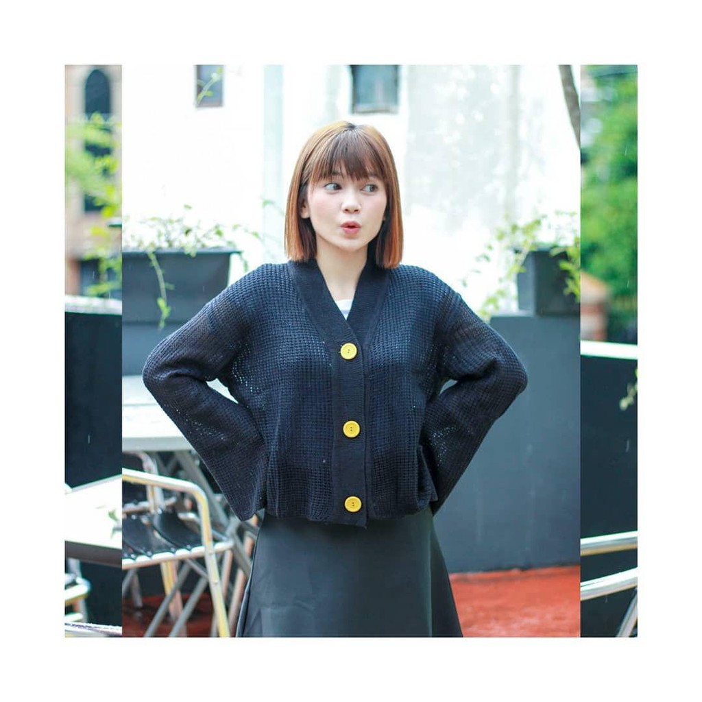 Nara Grosir - Karen Crop Outer l Cardigan Wanita