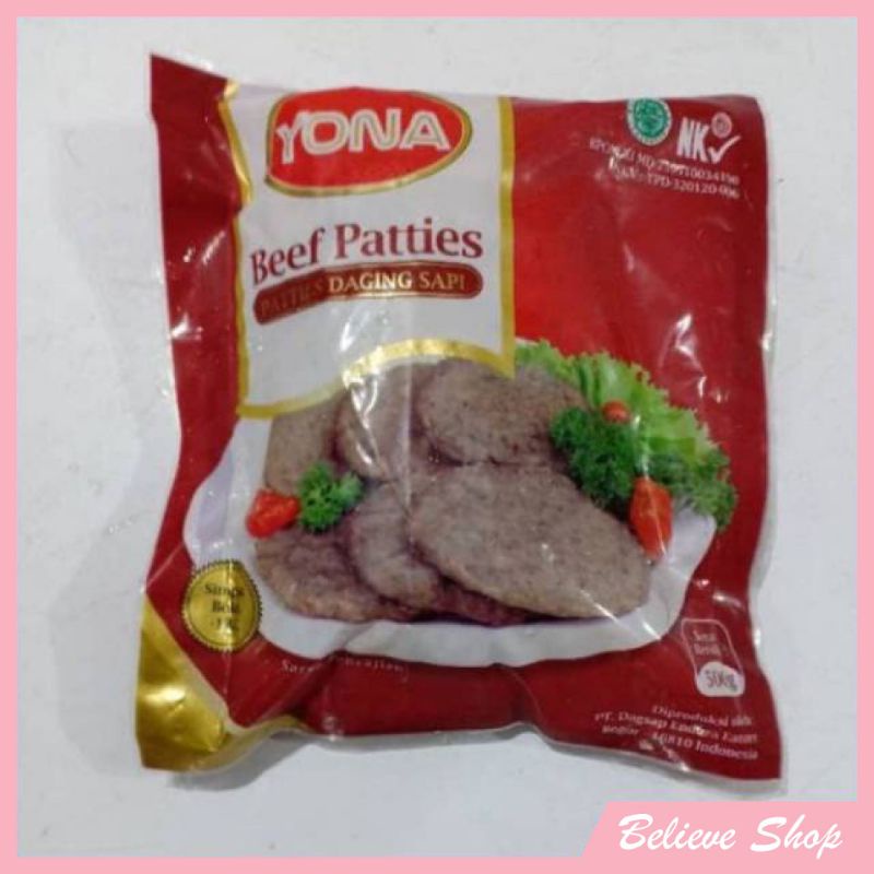

Beef Patties Yona 500 gr