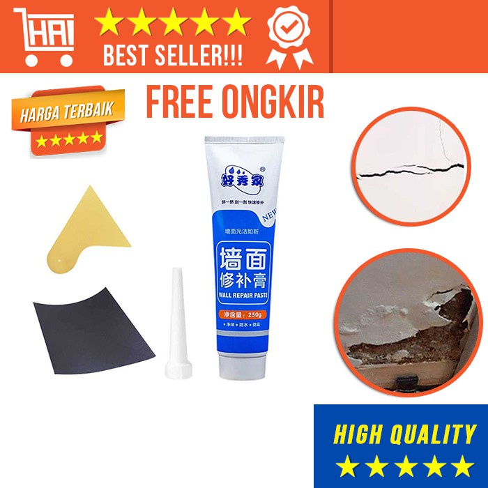 [ORIGINAL] CREAM MAGIC WALL REPAIR DEMPUL DINDING RETAK KRIM PENAMBAL LEM TEMBOK ANTI AIR INSTAN
