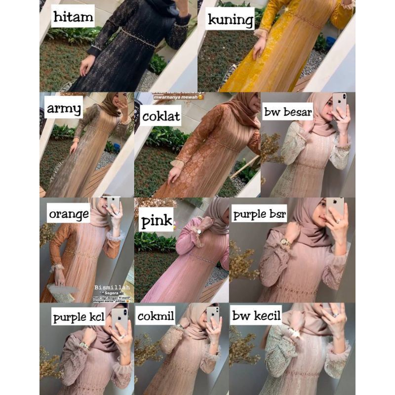 Syalina dress by javina