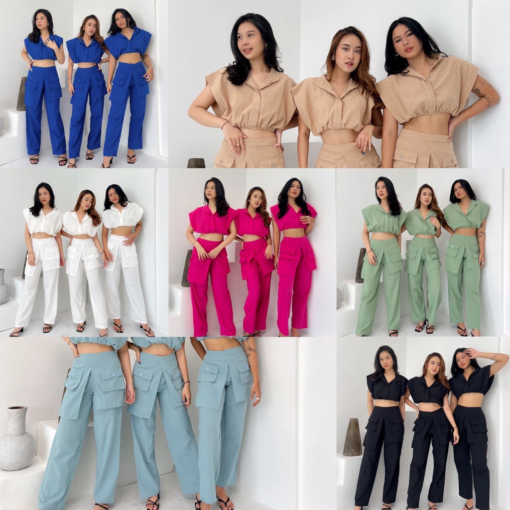 KUNEMO SET / Top Linen / Pant Linen