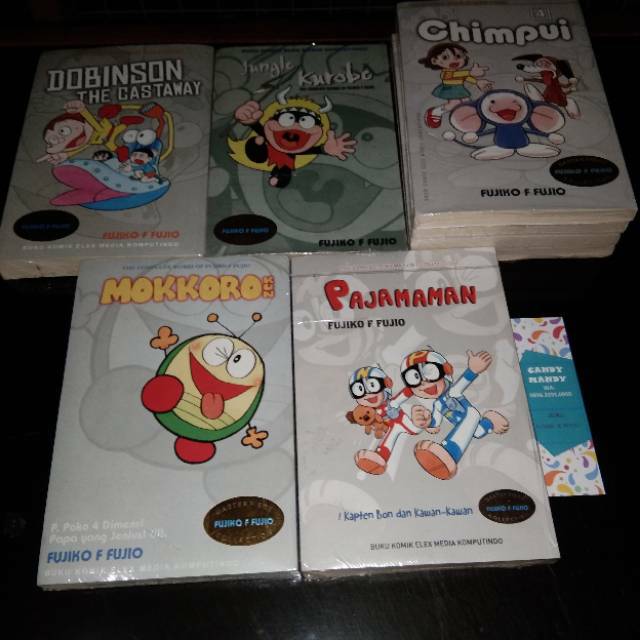 Komik Fujiko F Fujio Dobinson Jungle Kurobe Pajamaman Mokkoro Chimpui