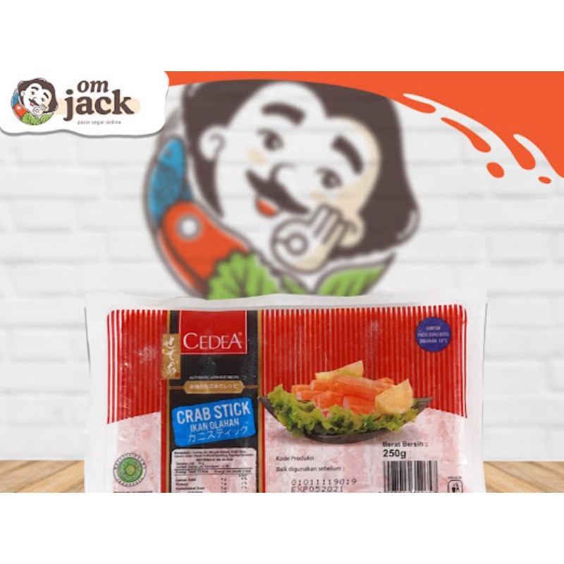 

CEDEA CRABSTICK UKURAN 250 GR & 1 KG