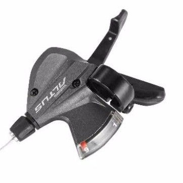 Shifter Operan Gigi Shimano Altus 9 Speed Right Black
