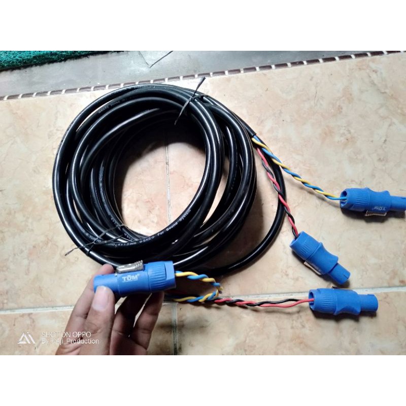 kabel spiker isi 4x1,5 15m merk yurito Audio