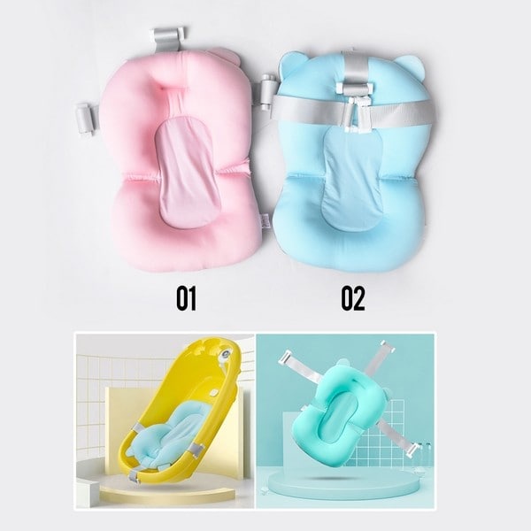 LID118- Kasur Alas Mandi Bayi Lucu Imut Baby Bather Floating Bath Mat- Your Affordable Quality!