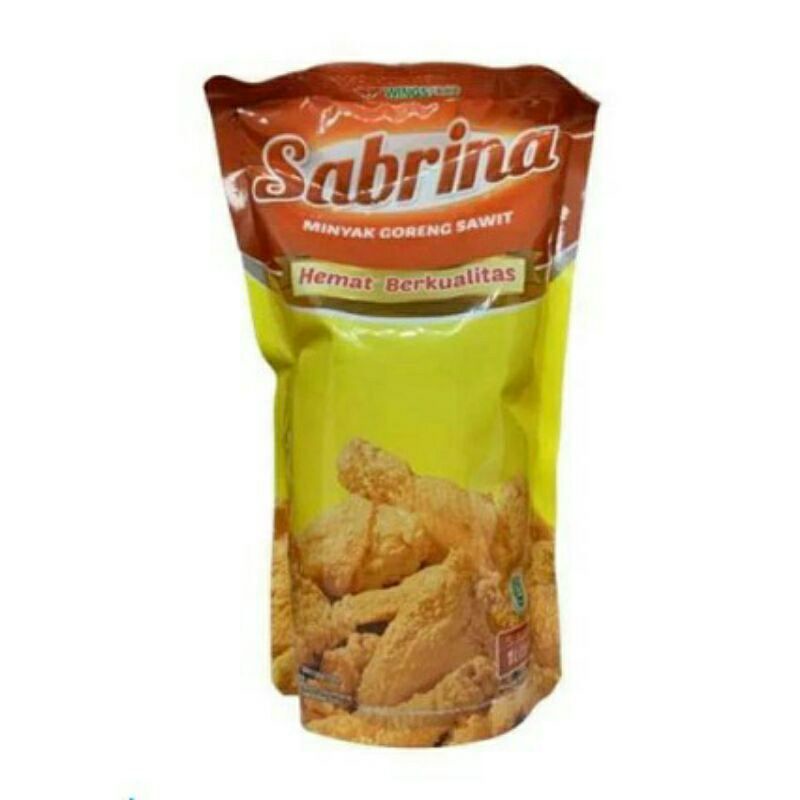 

Minyak Goreng Sabrina 1 liter Cooking Oil pouch 1000 ml