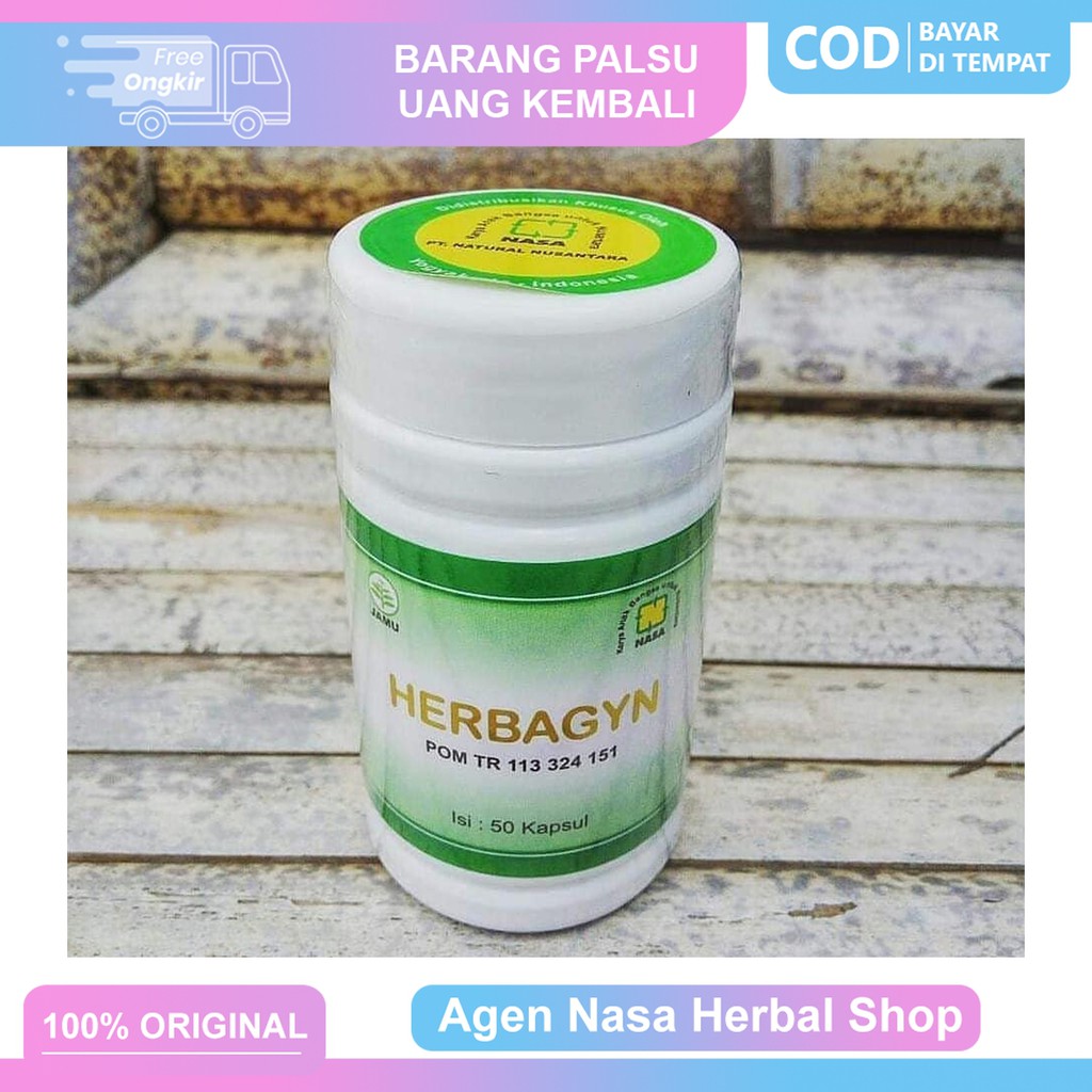 Herbagyn Nasa - Herbagyn Natural Herbal Alami NASA Obat Kolesterol Asli Original Nasa - HERBAGYN