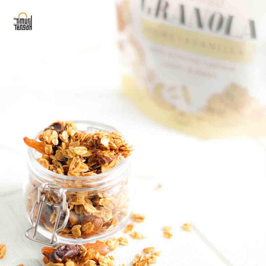 Granola Honey &amp; Vanilla Timur Tengah Premium