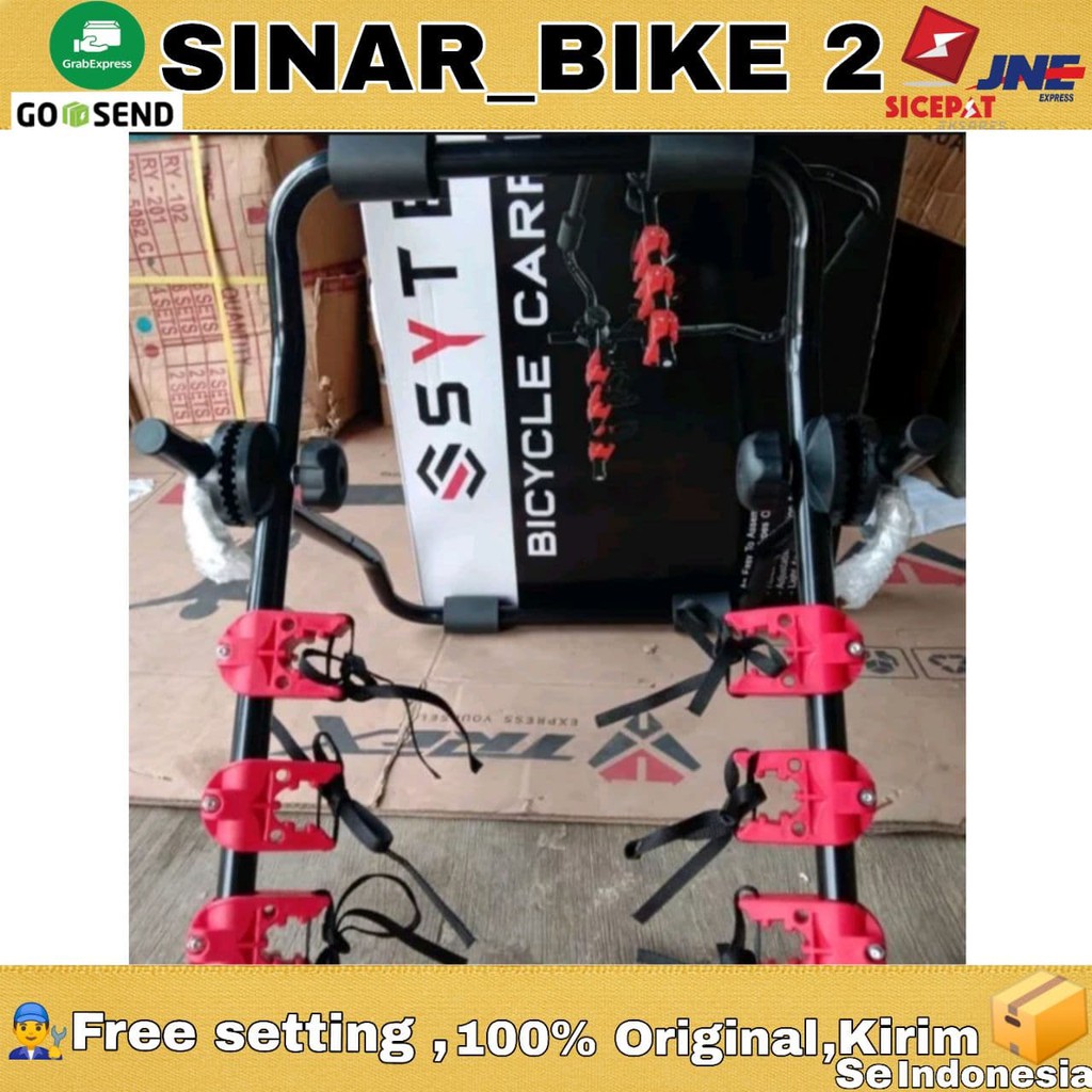 Bike Carrier/Car Bike/Car Bike Carrier/Rak Sepeda Mobil Merk Syte ST-G321