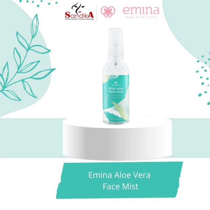 Emina Aloe Vera Face Mist 60ml (100% Original)