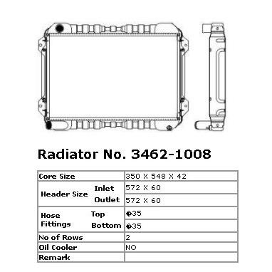 Radiator Kijang Kapsul Diesel/LGX