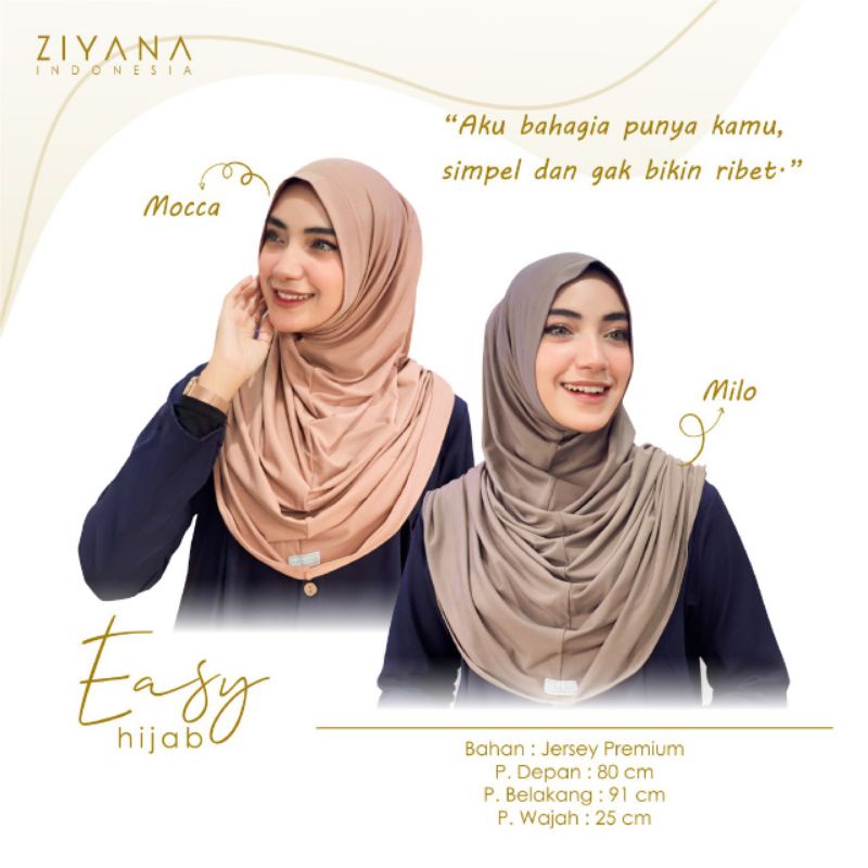 HIJAB INSTAN - HIJAB INSTAN EASY HIJAB - ZIYANA HIJAB