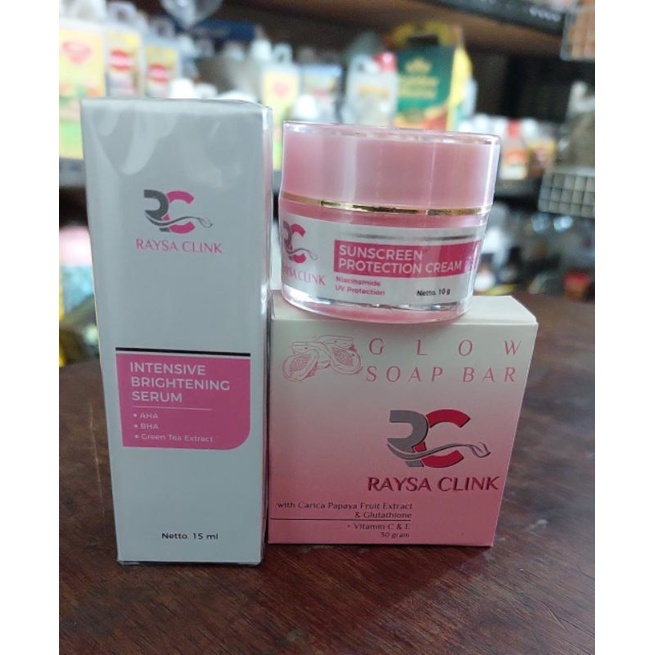 Raysa Clink Skincare Raysa clink paket glowing mini 88