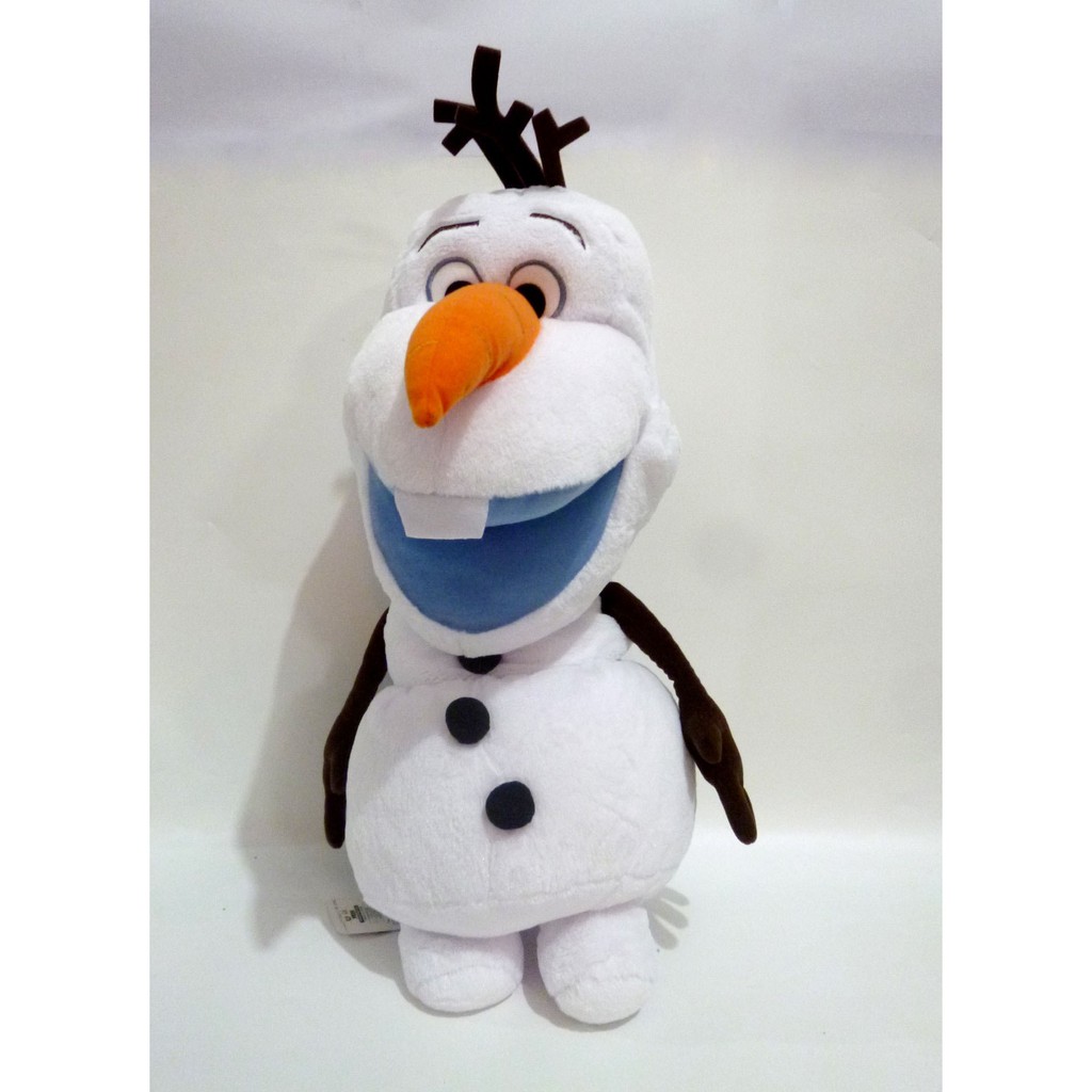 Boneka Olaf Frozen Original Disney SEGA JAPAN Mega JUMBO Size 55 Cm
