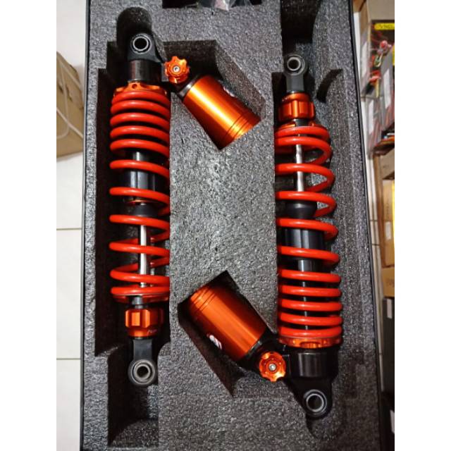 Shock answer tabung miring clik rebound motor bebek ukuran 340 dan 270