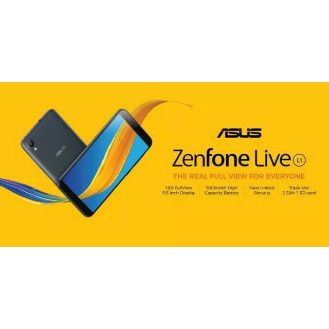 ASUS ZENFONE LIVE L1 ZA550KL 3/32GB GARANSI RESMI