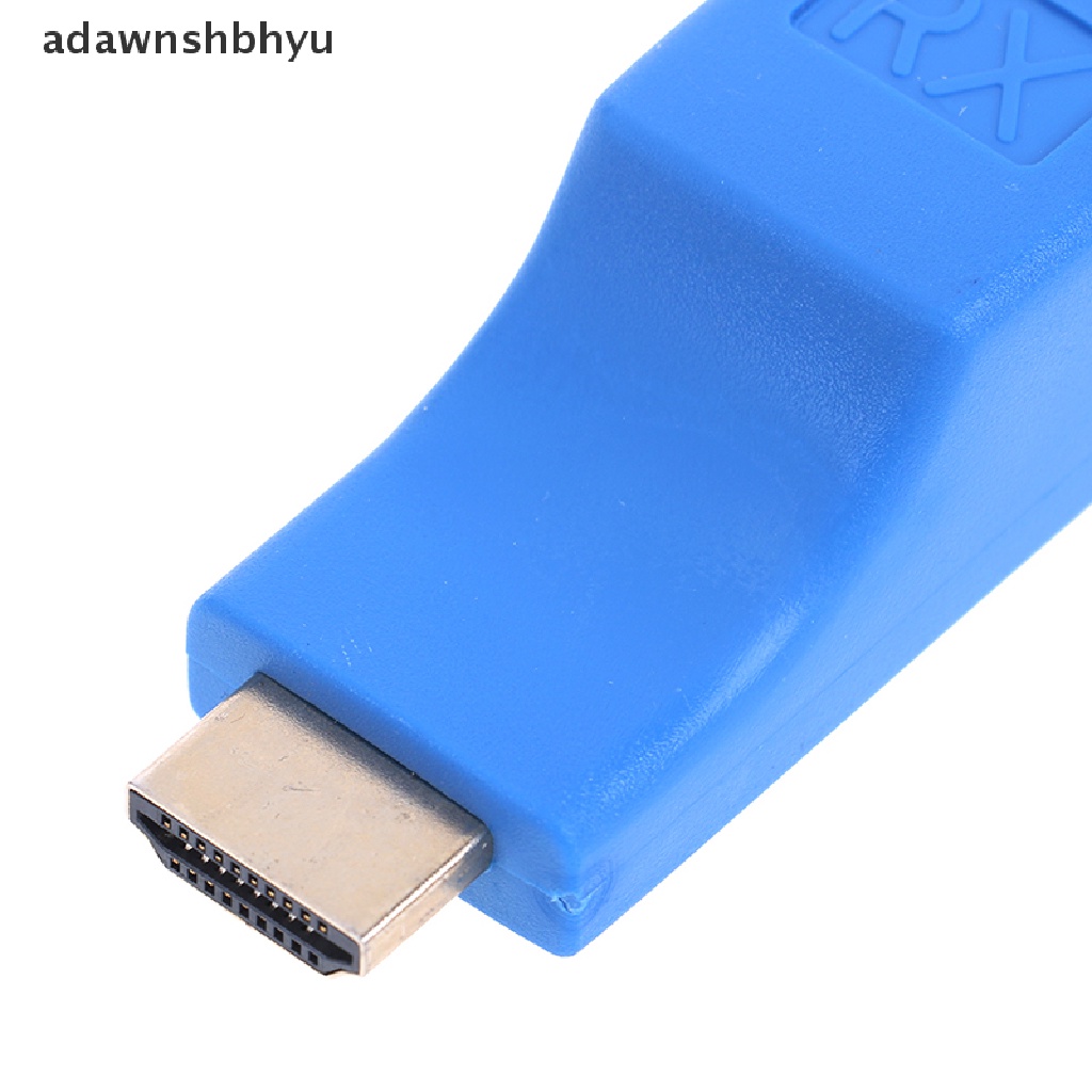 Adawnshbhyu 2Pcs 1080p hdmi extender Untuk rj45 over cat 5e/6jaring lan ethernet amplifier