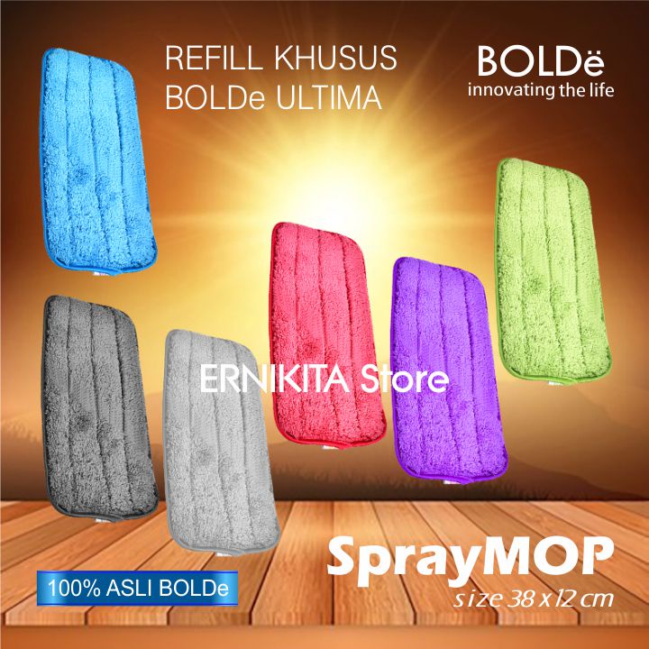 BOLDe KAIN PEL ULTIMA SUPREME X - Spray Mop Refill Microfiber