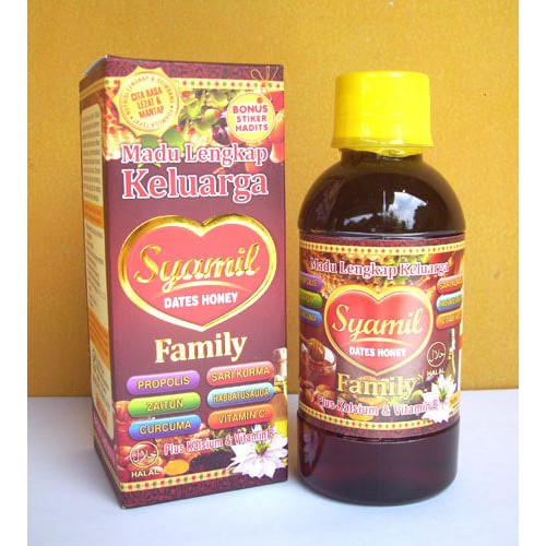 

SYAMIL FAMILY Dates Honey Madu Lengkap Keluarga SYAMIL FAMILY