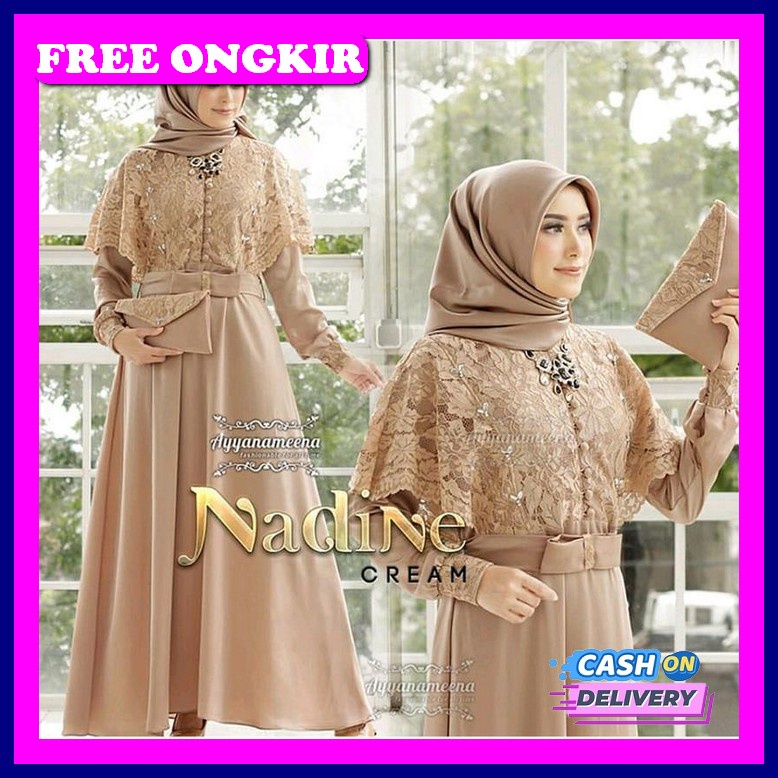 Gmis Muslimah Polos Baju Lebaran Muslim Wanita Games Jumbo Mewah Bj Syarii Casual Baju Muslimah Mura