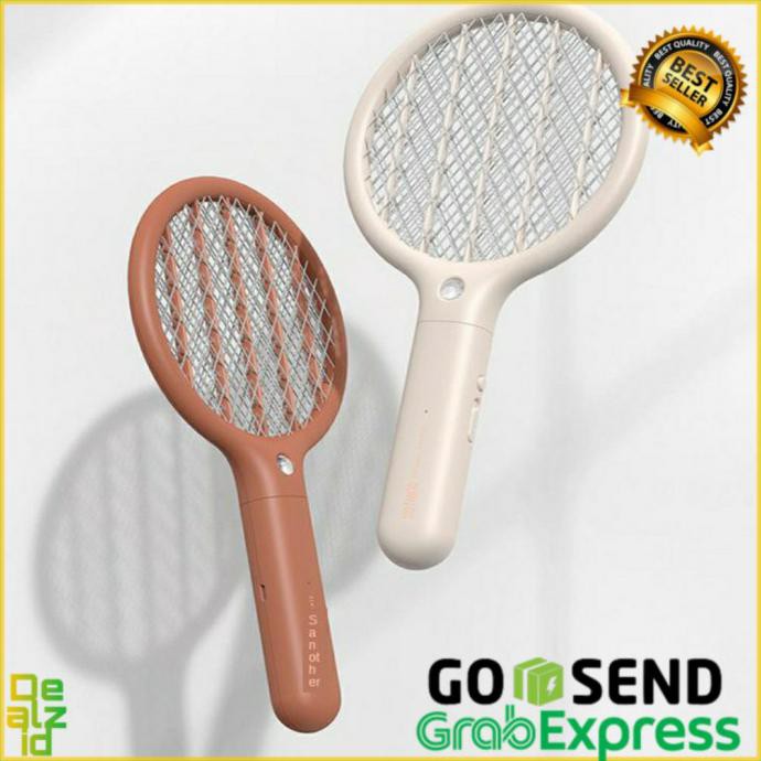 Ready Xiaomi Sothing Raket Nyamuk Mini Electric Mosquito Racket