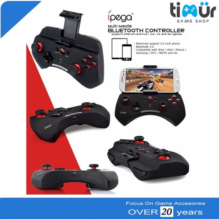 Ipega Gamepad Bluetooth Wireless PG 9025 Stick Gaming Joystik Android