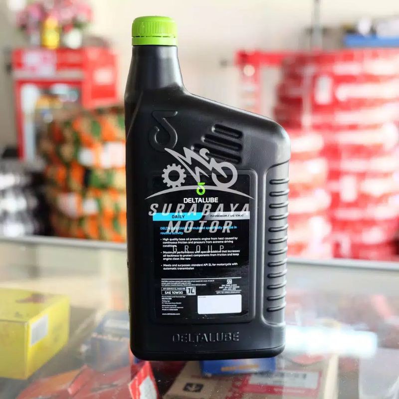 Oli Deltalube Daily Matic 1L 757 Premium Sport 100% ASLI