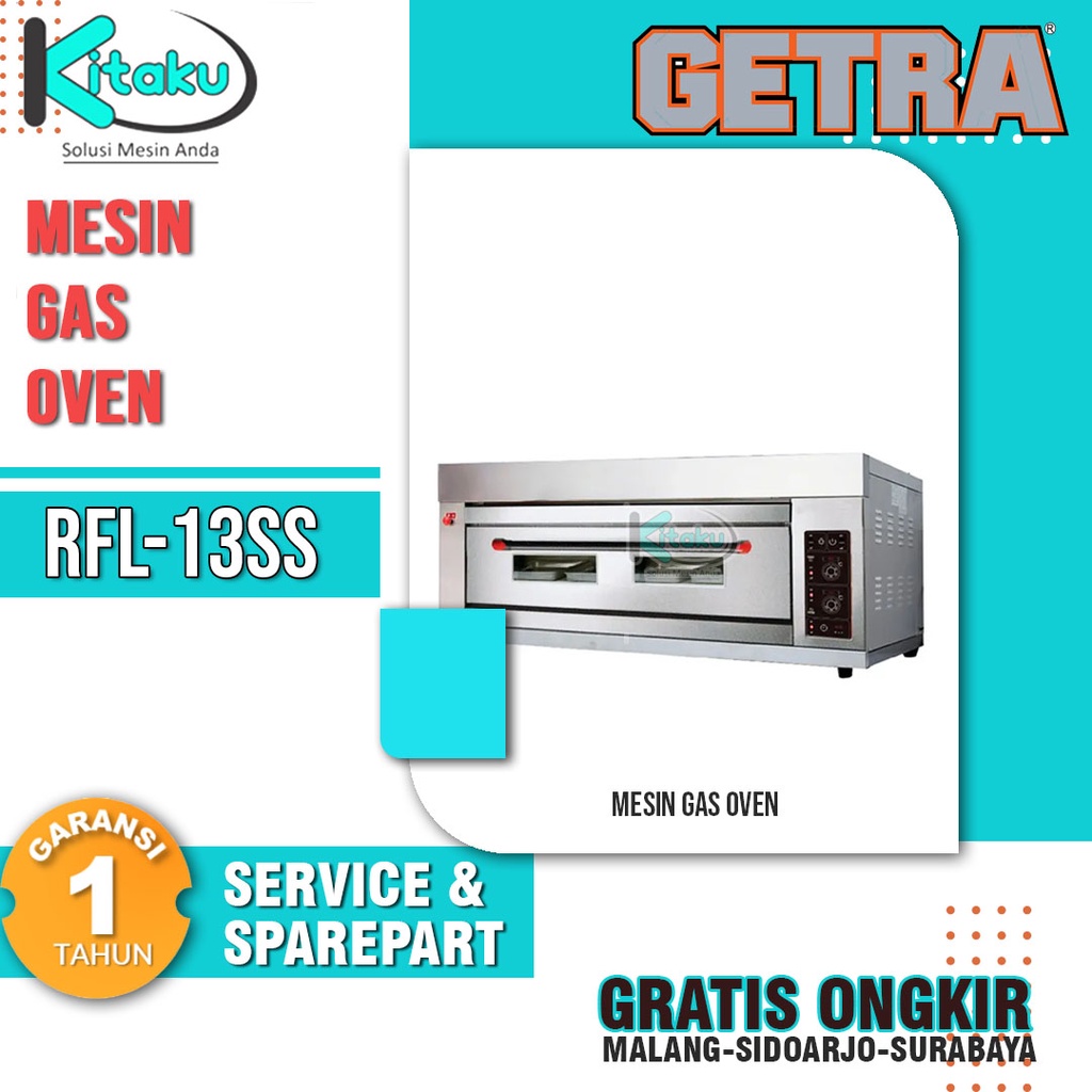 Gas Oven Getra RFL-13SS