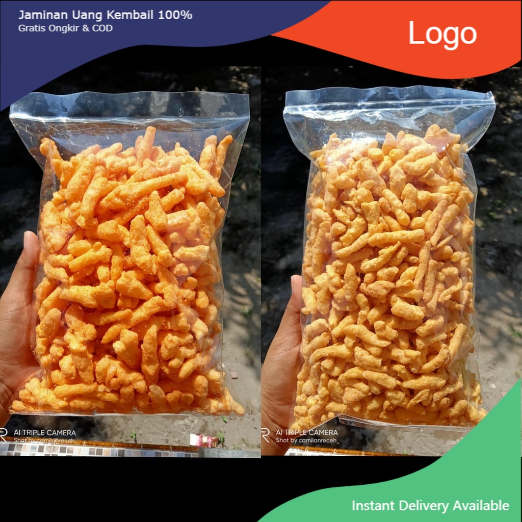 

Snack jajan chetos jagung bakar/balado250gr
