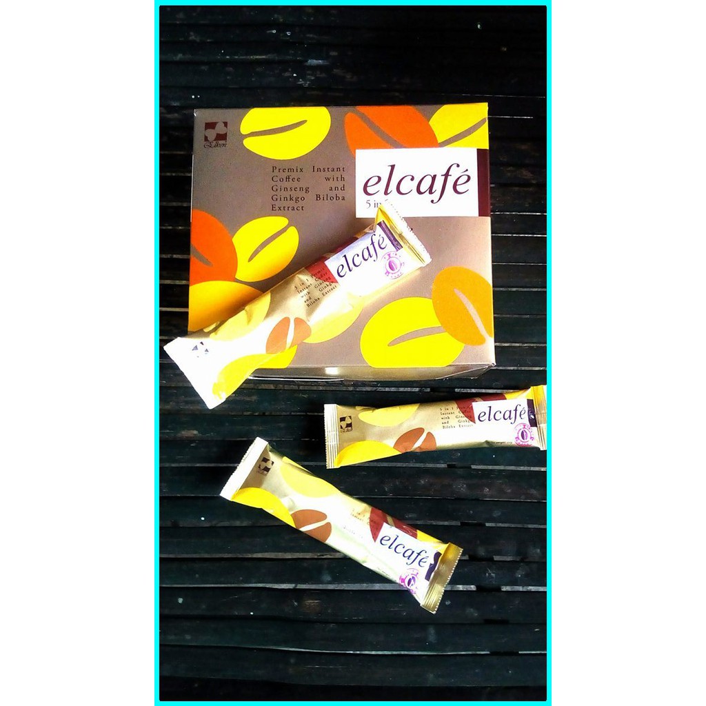 

Elcafe Coffee Ginseng Elken - Elcafe Kopi Ginseng Elken Asli 100% Original